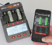 Mignonbatterien intelligent mit Hitecs X4 Advanced laden